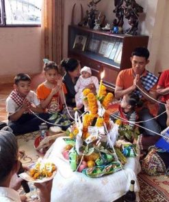 baci ceremony in laos