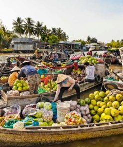 cai rang floating market