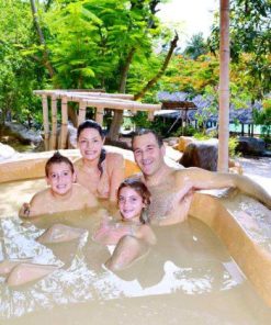 family mud bath in nha trang