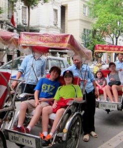 hanoi family cyclo tour