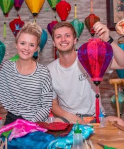 lantern making class in hoi an