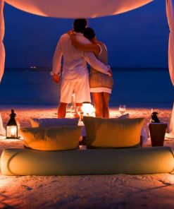 romantic honeymoon on hoi an beach