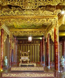 royal throne in hue