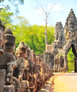 south gate of angkor thom