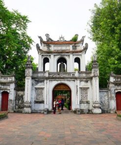 temple of literature is a must visit destination on luxury family trips in vietnam